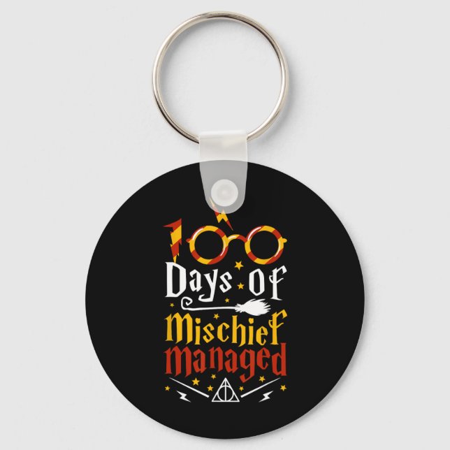 100 dagars felhantering 100 skoldagar nyckelring (Framsida)