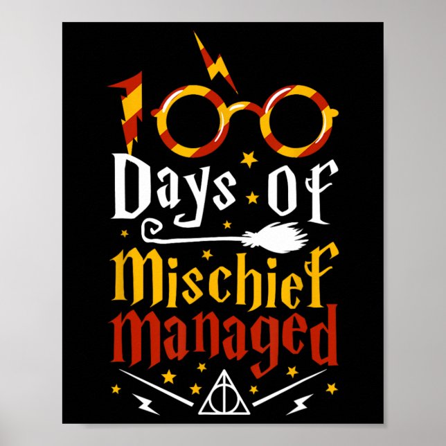 100 dagars felhantering 100 skoldagar poster (Framsidan)