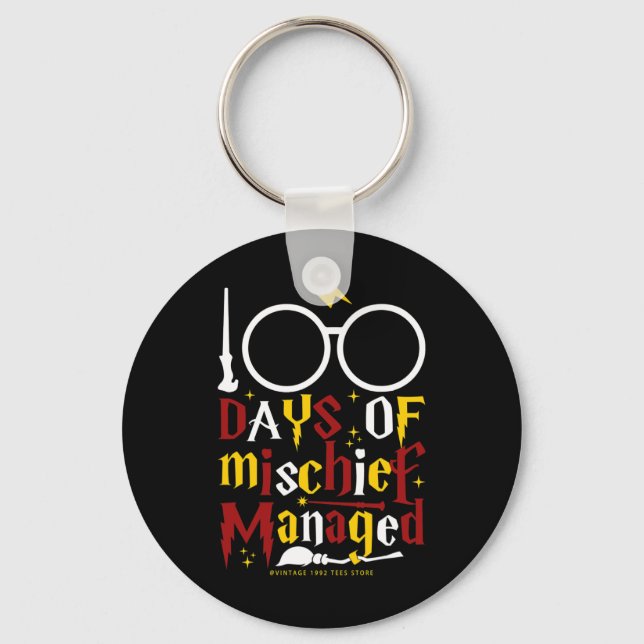 100 dagars felstyrd lärare Kid 100 dagar Nyckelring (Framsida)