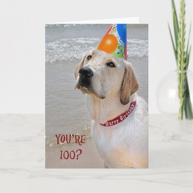 100-dagars födelsedag kort (Framsida)