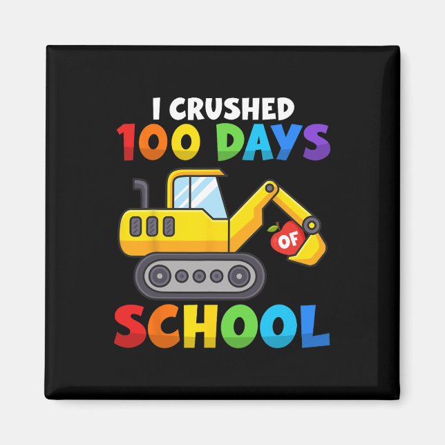 100 dagars För barn för skolbrytare Magnet (Framsidan)