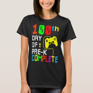 100 dagars förhandskorgen för fullständigt videosp t shirt