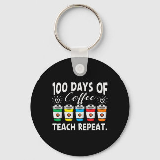 100 dagars kaffemamp, kaos 100 dagars skolte nyckelring