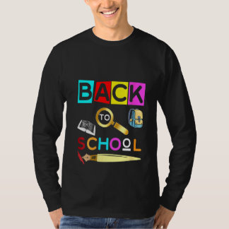 100-dagars Kindergarten Teac i Back to school T Shirt