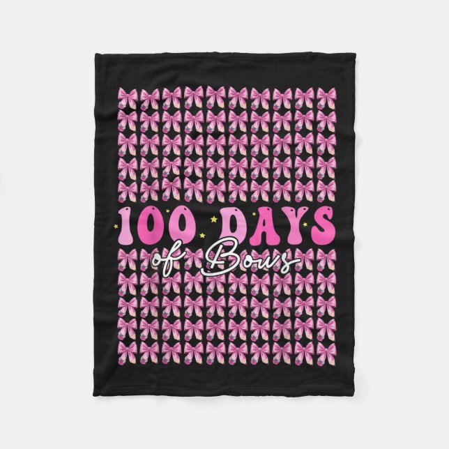 100 dagars kokvett 100 skoldagar fleecefilt (Framsidan)