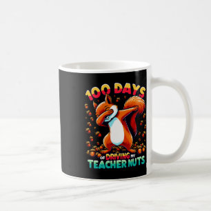 100 dagars körning av min lärare Nöt Dabbing Squir Kaffemugg