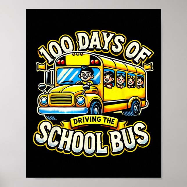 100 dagars körning i Buss 2 Poster (Framsidan)