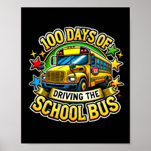 100 dagars körning i Buss Poster
