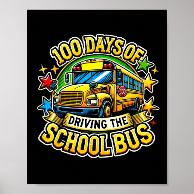 100 dagars körning i Buss Poster (Framsidan)
