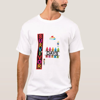 100 dagars Långärmad till lärare T Shirt