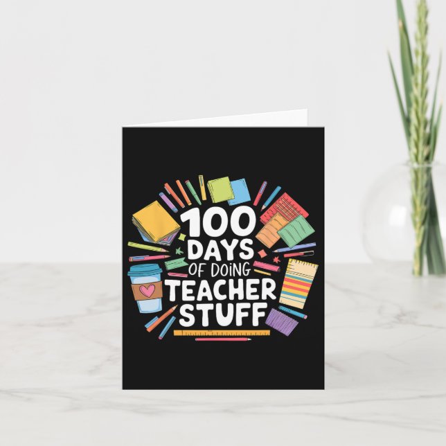 100 dagars lärarutbildning i Saker 100 dagar Kort (Framsida)