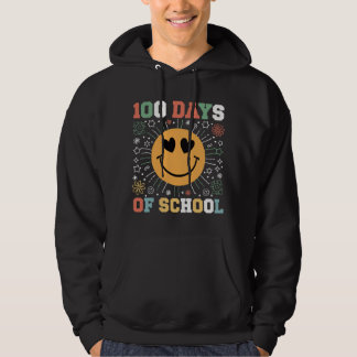 100 dagars leende i skolan hoodie