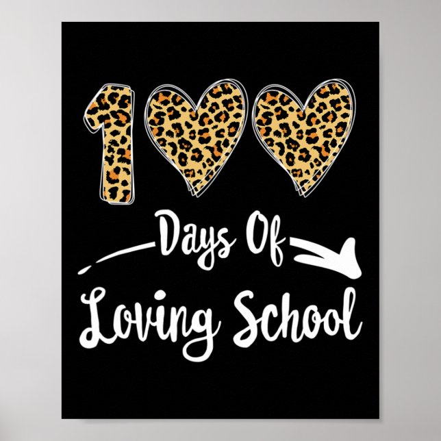 100 dagars Loving School Poster (Framsidan)