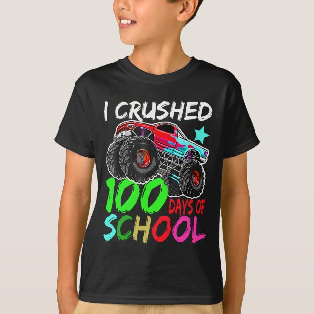 100 dagars Magic Learning Smarter Teacher Boy T Shirt (Framsida)