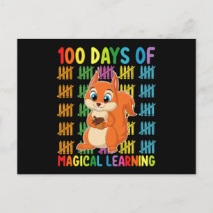 100 dagars magiska träningskurs vykort