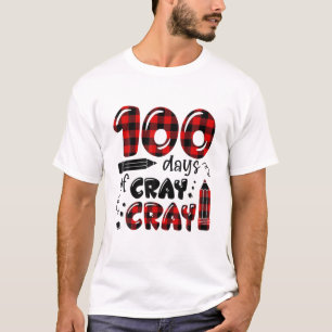 100 dagars matris 100 dagar i skolan Buffalo Pla T Shirt