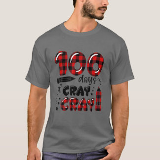100 dagars matris 100 dagar i skolan Buffalo Pla T Shirt