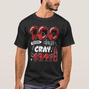 100 dagars matris 100 dagar i skolan Buffalo Pla T Shirt