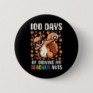100 dagars Nöt 100-dagarsskola Knapp