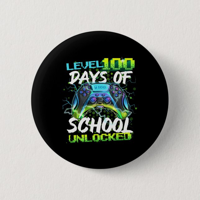 100 dagars olåst Gamer Boy Video G Knapp (Framsida)
