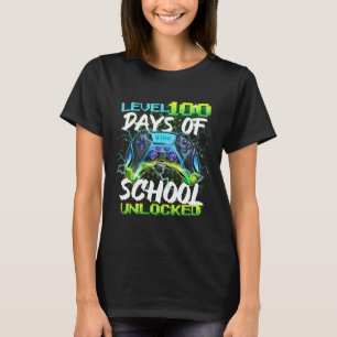 100 dagars olåst Gamer Boy Video G T Shirt