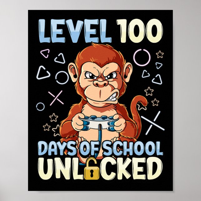 100 dagars olåst skola 2 poster (Framsidan)