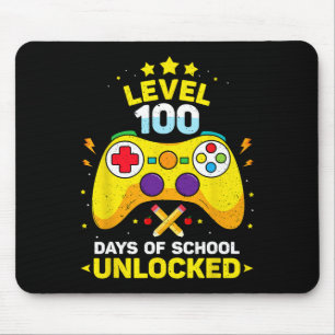 100 dagars olåst spelvideospel i skolan musmatta