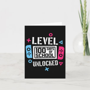 100 dagars olåsta spel för spelfantaster i skolan kort
