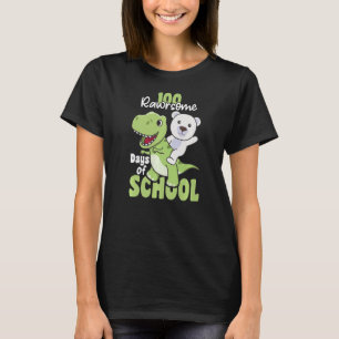 100 dagars Polar i skolan Trex 100 Da T Shirt