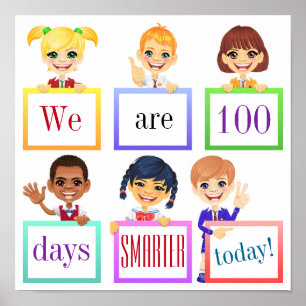 100 dagars Poster i skolan