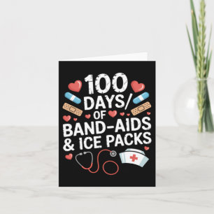 100 dagars sjuksköterska 100 dagars tejp student kort