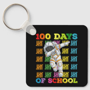 100 dagars skola astronaut lärare nyckelring