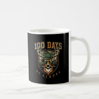 100 dagars skola Buck Hunter Deer Camo-mugg Kaffemugg