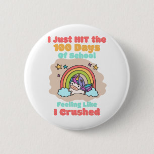 100 dagars skola, jag Slå och krossade 100-dagarss Knapp