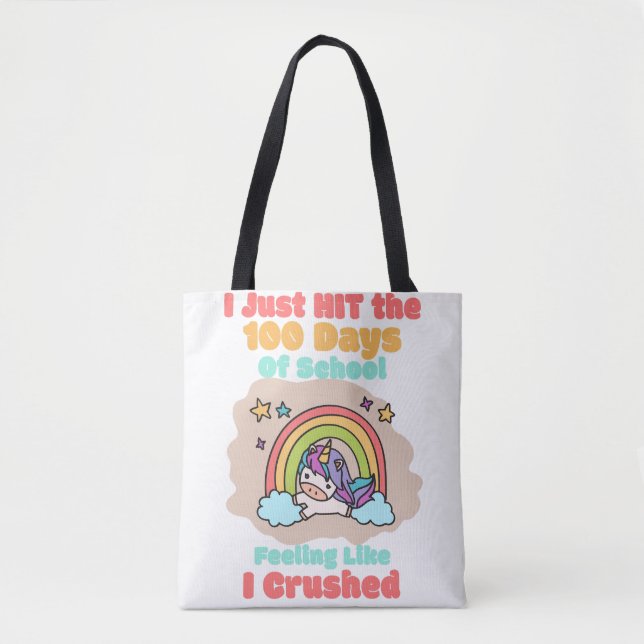 100 dagars skola, jag Slå och krossade 100-dagarss Tygkasse (Framsida)