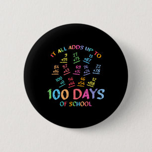 100 dagars skola matematik addition 100:e läraren knapp