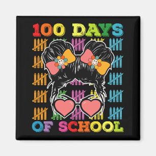 100 dagars skola rödig tovig lärare magnet