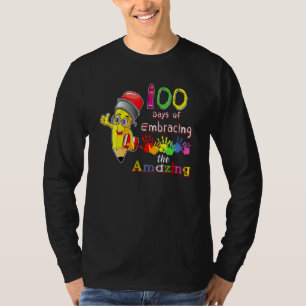 100 dagars skola som omfamnar den fantastiska Pre T Shirt