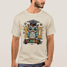100 dagars skola Uggle t-shirt