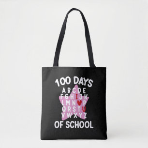 100 dagars skolalfabet 100 dagars lärare tygkasse