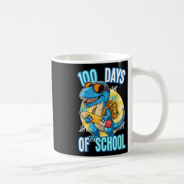 100 dagars skolavhopp 100-dagars skolavhopp kaffemugg (Höger)