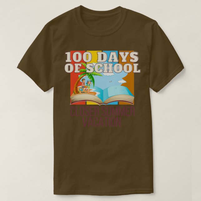 100 dagars skolavhopp 6 t shirt (Design framsida)