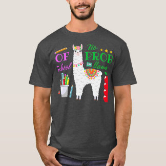 100 dagars skolavhopp på lama 2 t shirt