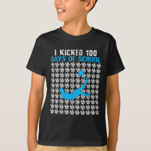 100 dagars skolavlyssnare, 100 dagar för skolavhop t shirt