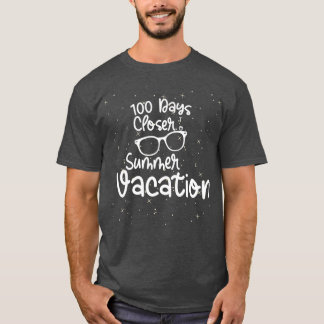 100 dagars skolavslutning sommarsemester 1 t shirt