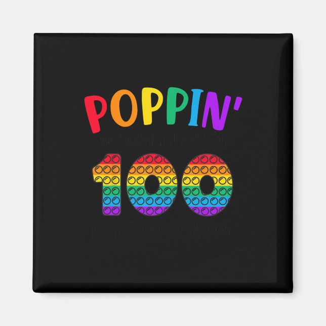 100 dagars skolbarn 100 dagar magnet (Framsidan)