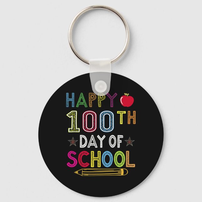 100 dagars skolbarnsgåva till Student Nyckelring (Framsida)