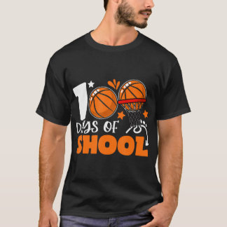 100 dagars skolbasketbollskikar 100 dagar t shirt