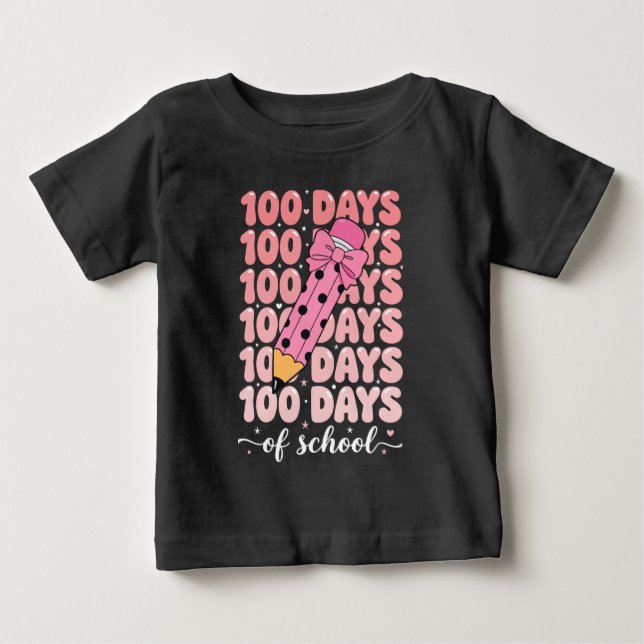 100 dagars skolcelebration t shirt (Framsida)