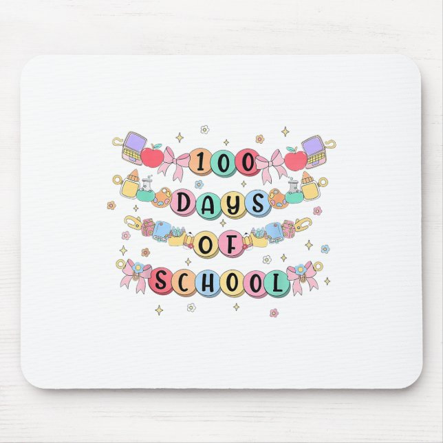 100 dagars skoldag, 100 dagars flickor musmatta (Framsidan)